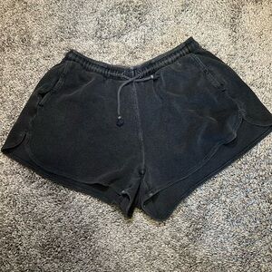 Black comfy shorts from Brandy Melville